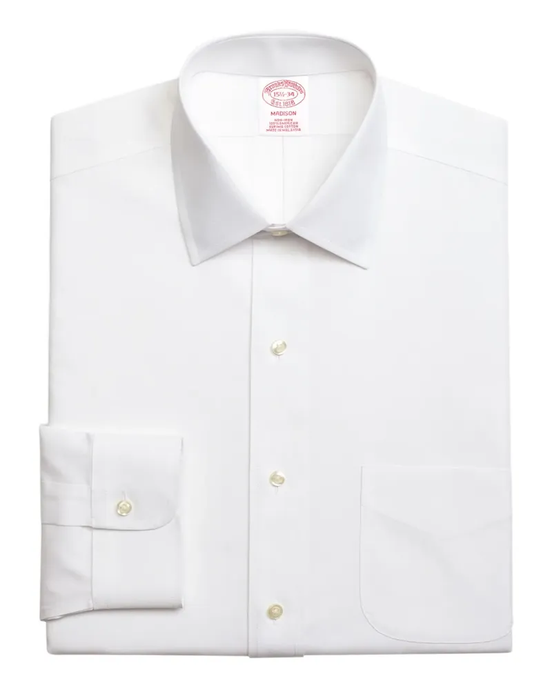 Brooks Brothers Hemd mit Ainsley-Kragen - Weiß Weiß