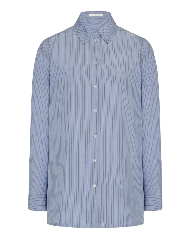 The Row Sisilia striped shirt - Blau Blau