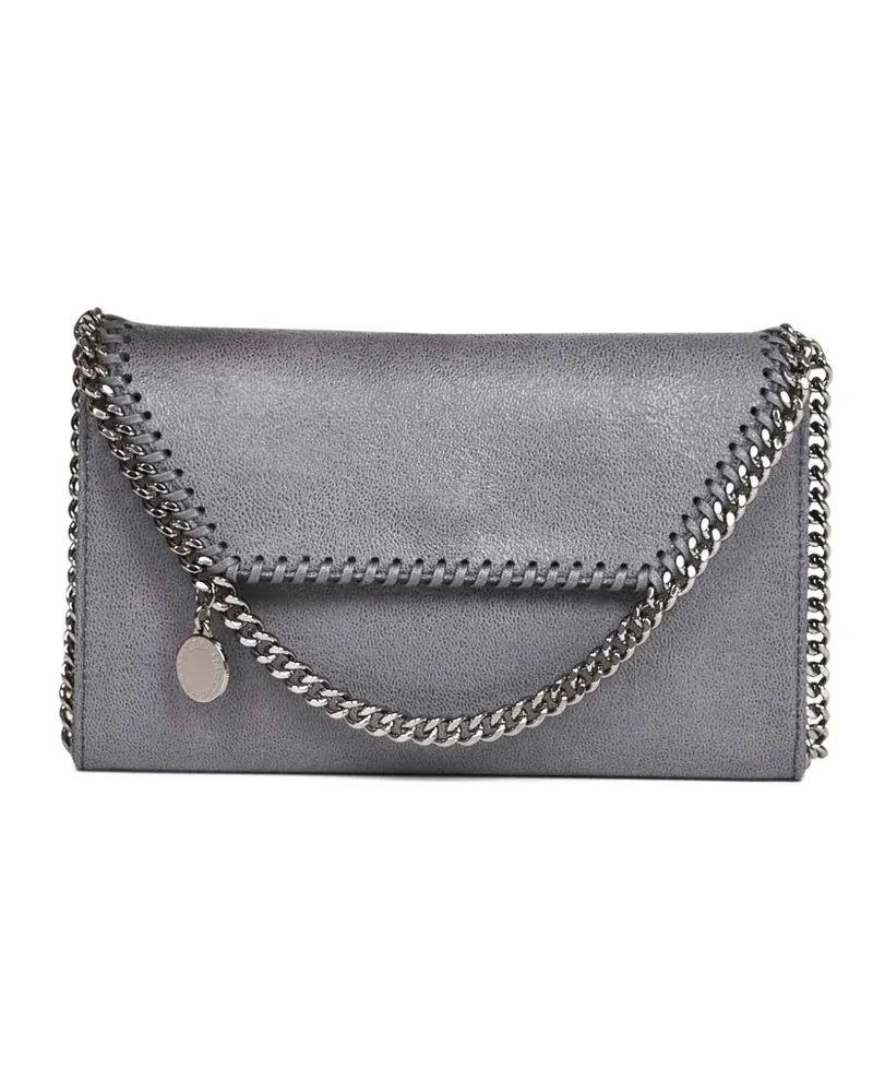 Stella McCartney foldover chain shoulder bag - Grau Grau