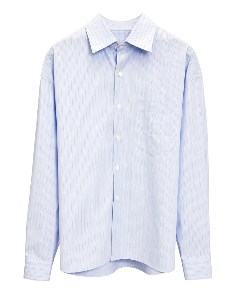 Costumein Eric ML Hemd mit Streifenmuster - Blau Blau