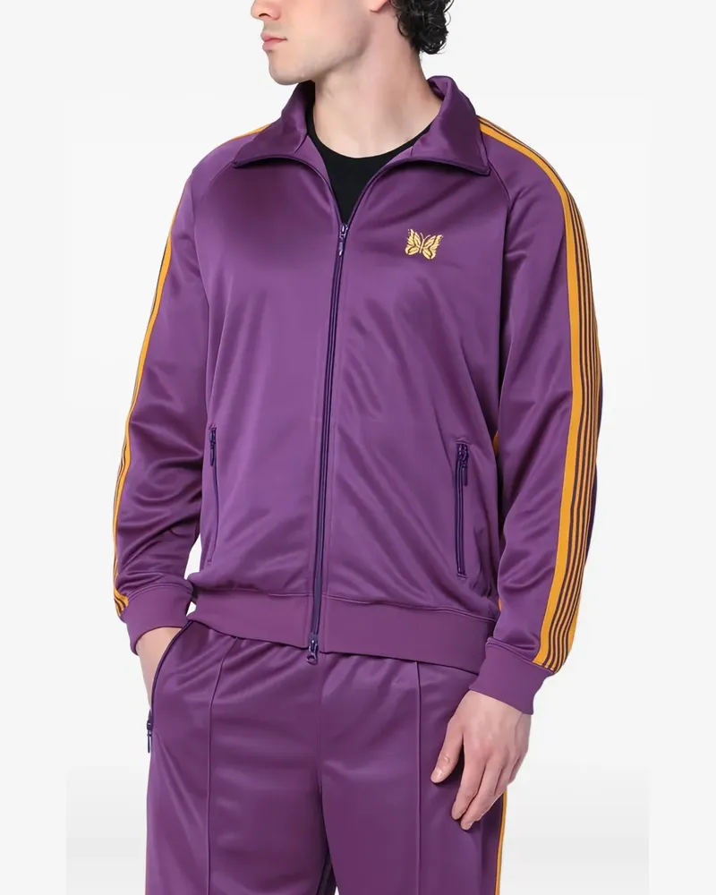 NEEDLES Sportjacke mit Schmetterling - Violett Violett