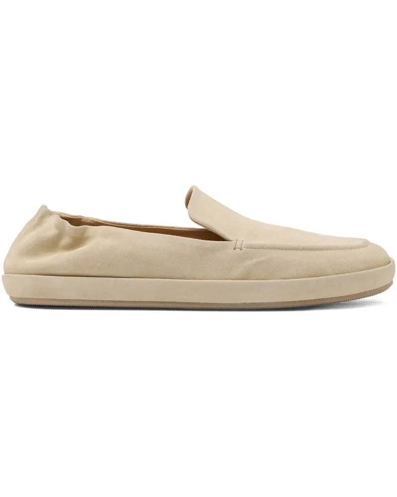 Marsèll Scatopelle gathered slip-on loafers - Nude Nude
