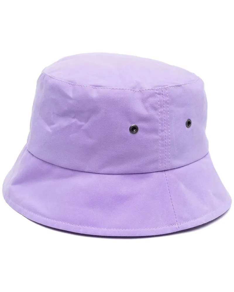 MACKINTOSH Fischerhut mit gewachstem Finish - Violett Violett