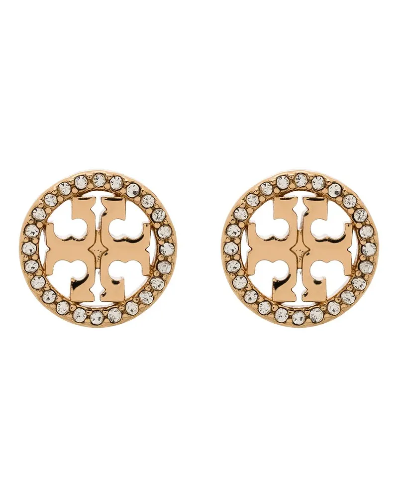 Tory Burch Miller Ohrstecker mit Pavé - Gold Gold