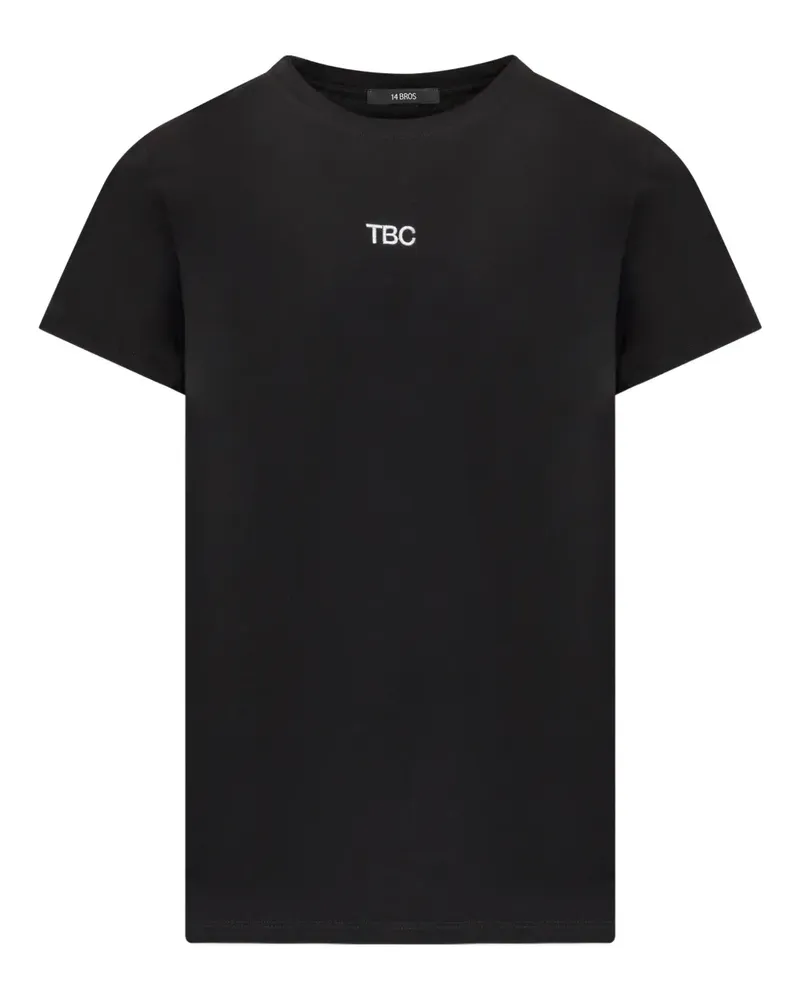 14BROS Klassisches T-Shirt - Schwarz Schwarz