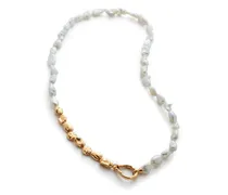 Keshi Halskette mit Perlen