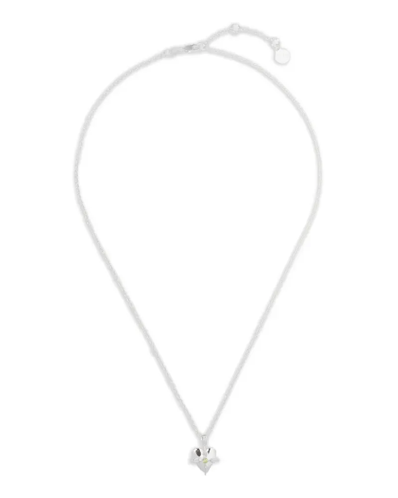 Stolen Girlfriends Club August Heart necklace - Silber Silber