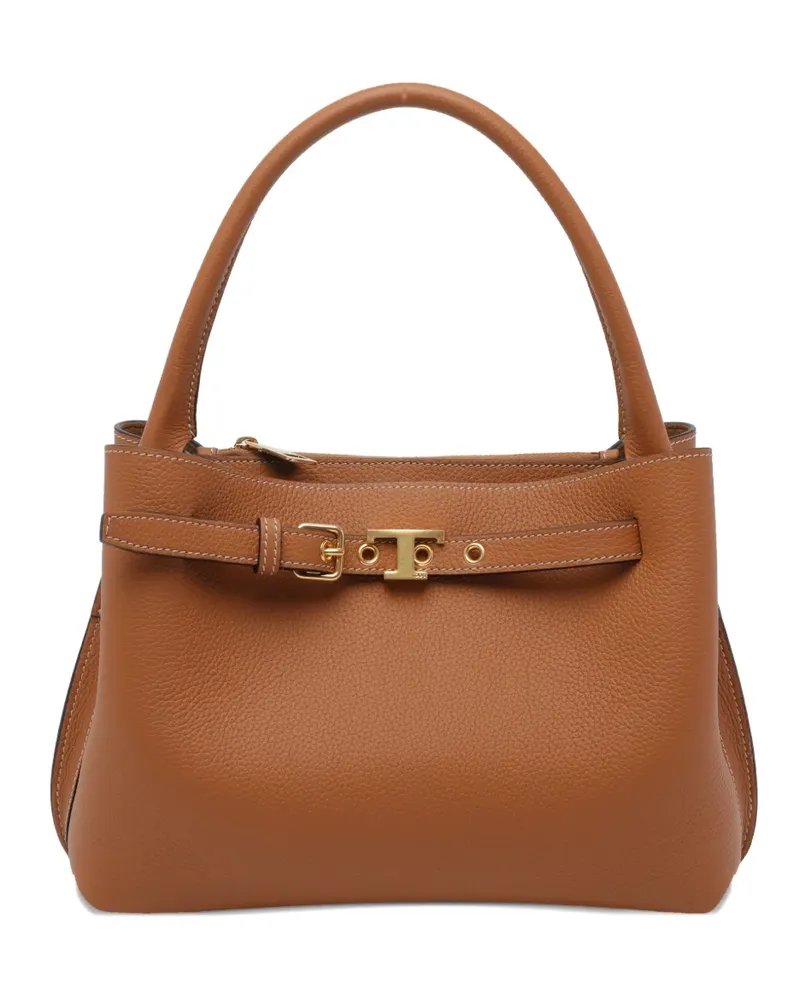 TOD'S mini leather tote bag - Braun Braun