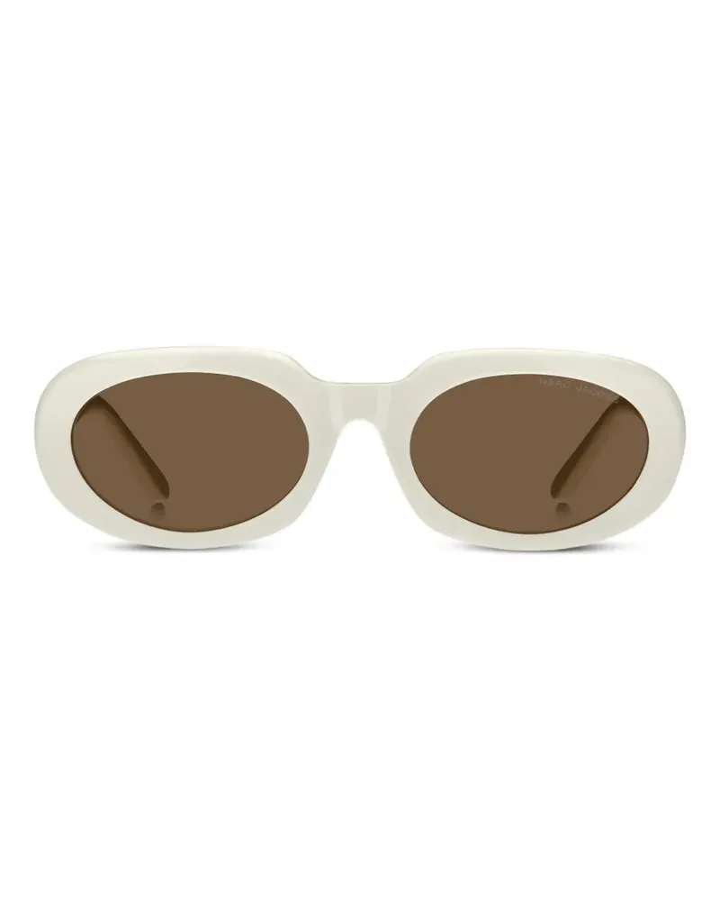 Marc Jacobs Sonnenbrille mit ovalem Gestell - Nude Nude