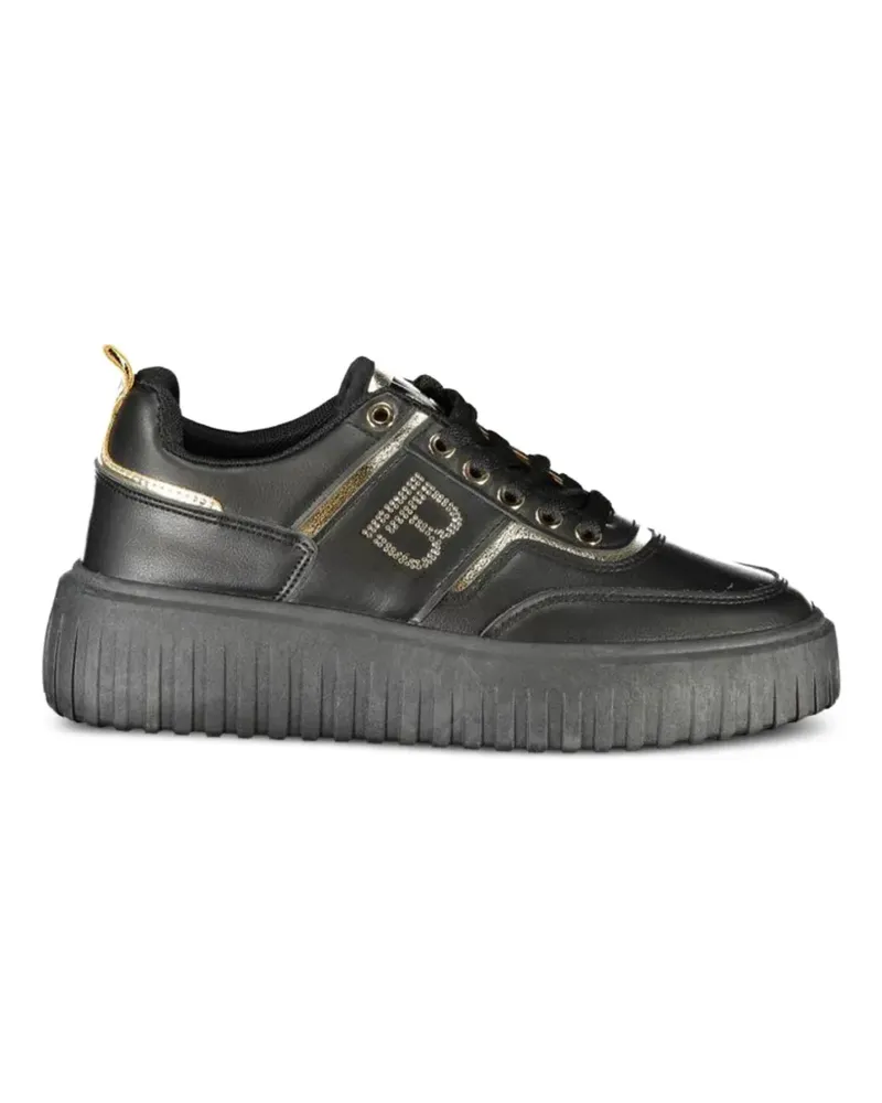 Laura Biagiotti logo-embellished platform sneakers - Schwarz Schwarz