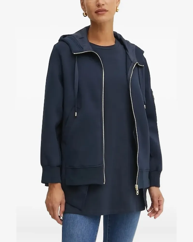 Liu Jo Kapuzenjacke mit Reißverschluss - Blau Blau
