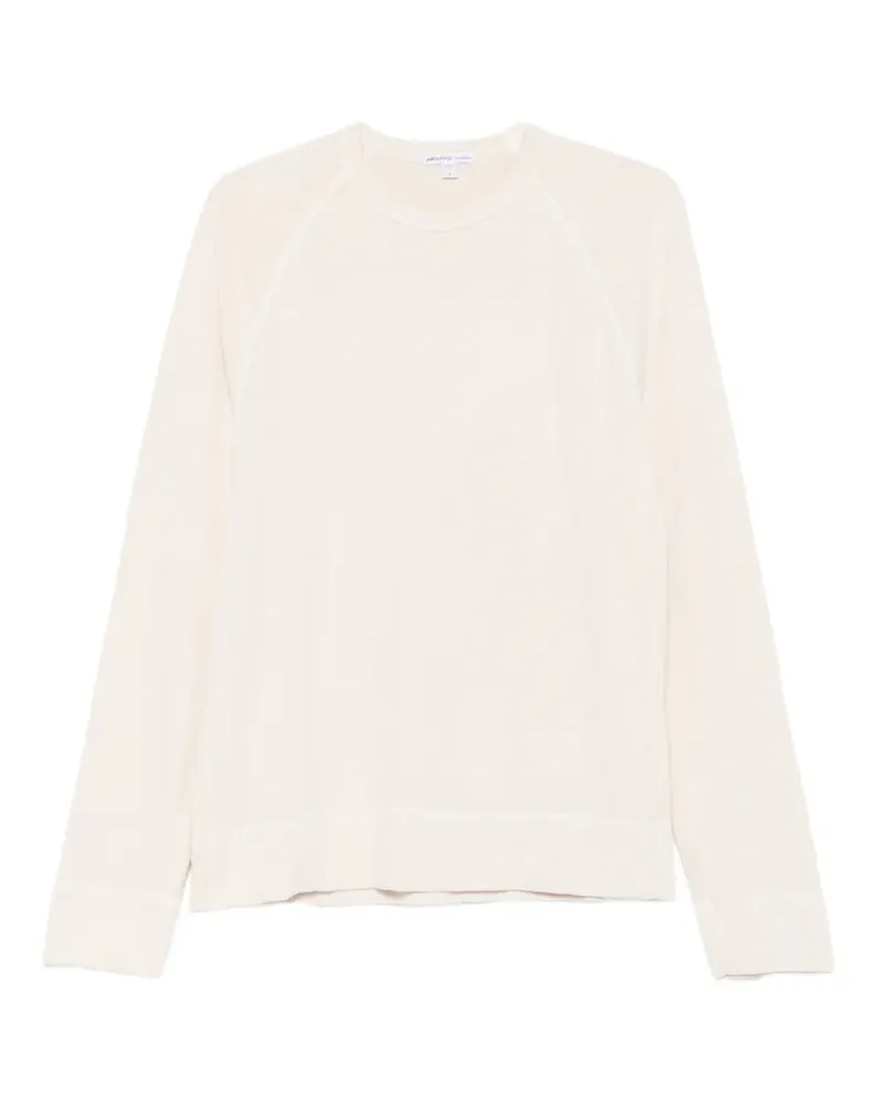 James Perse raglan-sleeve sweater-knit sweater - Nude Nude