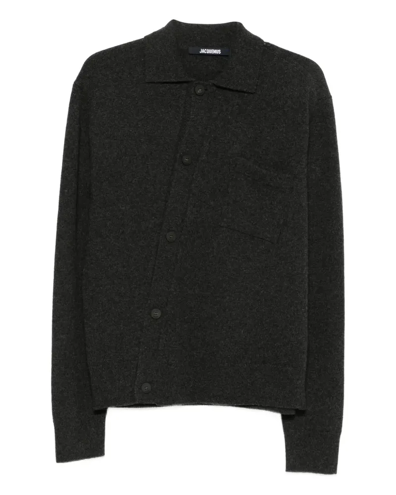 Jacquemus Cardigan mit Knöpfen - Grau Grau