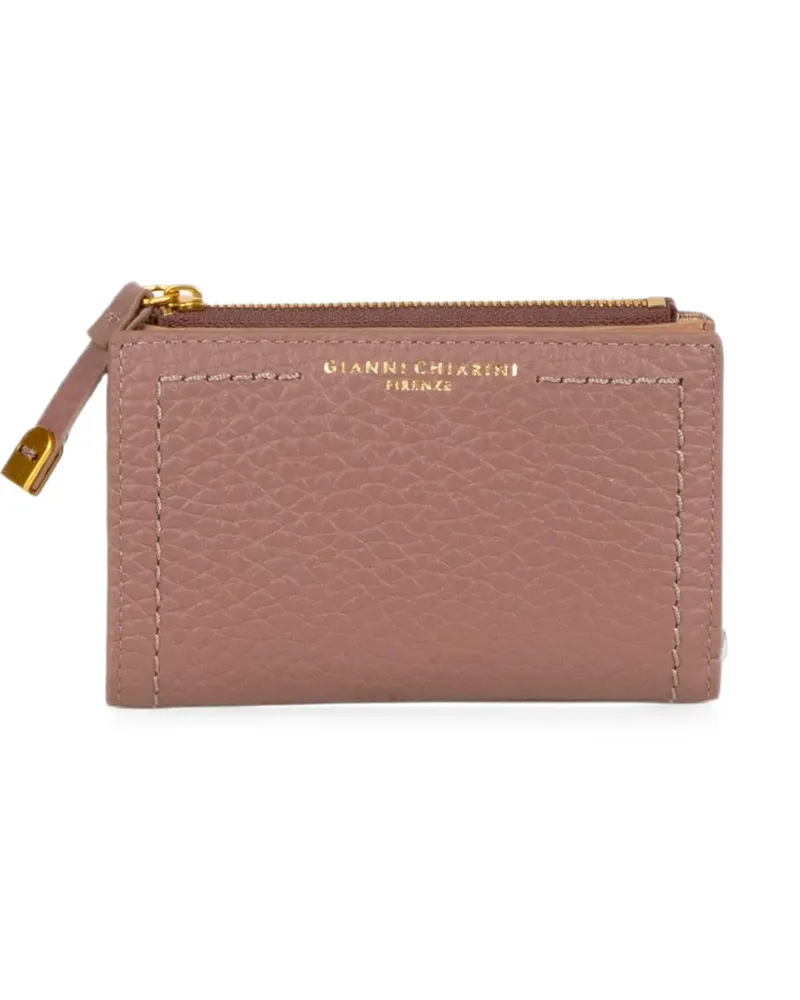 Gianni Chiarini grainy leather wallet - Rosa Rosa