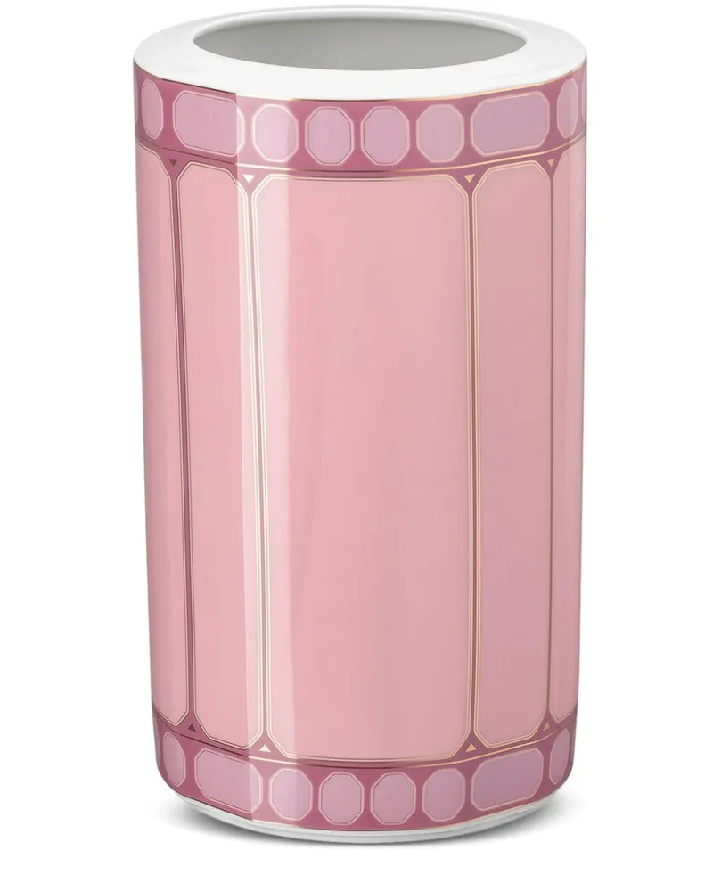 Swarovski x Rosenthal Signum Rose Vase (27cm x 13cm) - Rosa Rosa