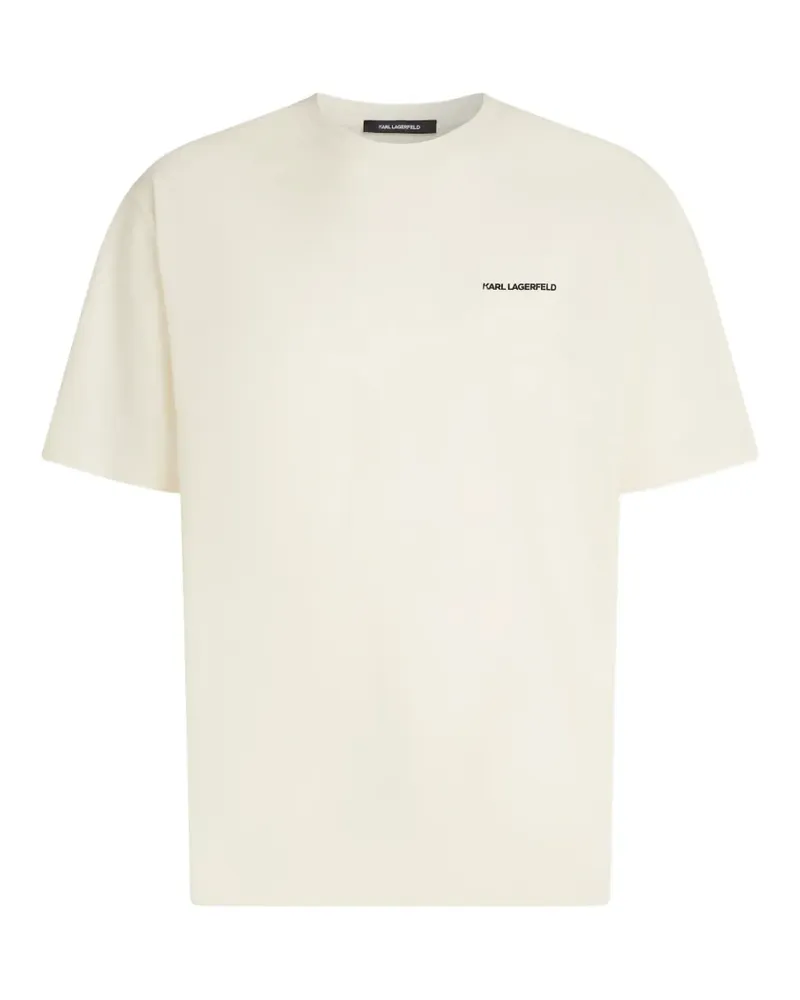 Karl Lagerfeld Rue St-Guillaume relaxed T-shirt - Nude Nude