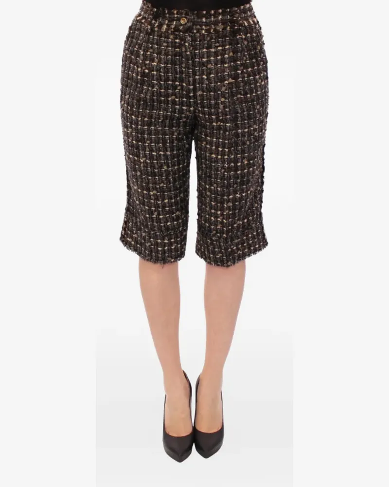 Dolce & Gabbana Shorts aus Tweed - Schwarz Schwarz