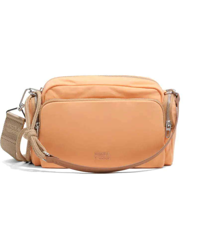 BIMBA Y LOLA medium Pocket shoulder bag - Orange Orange