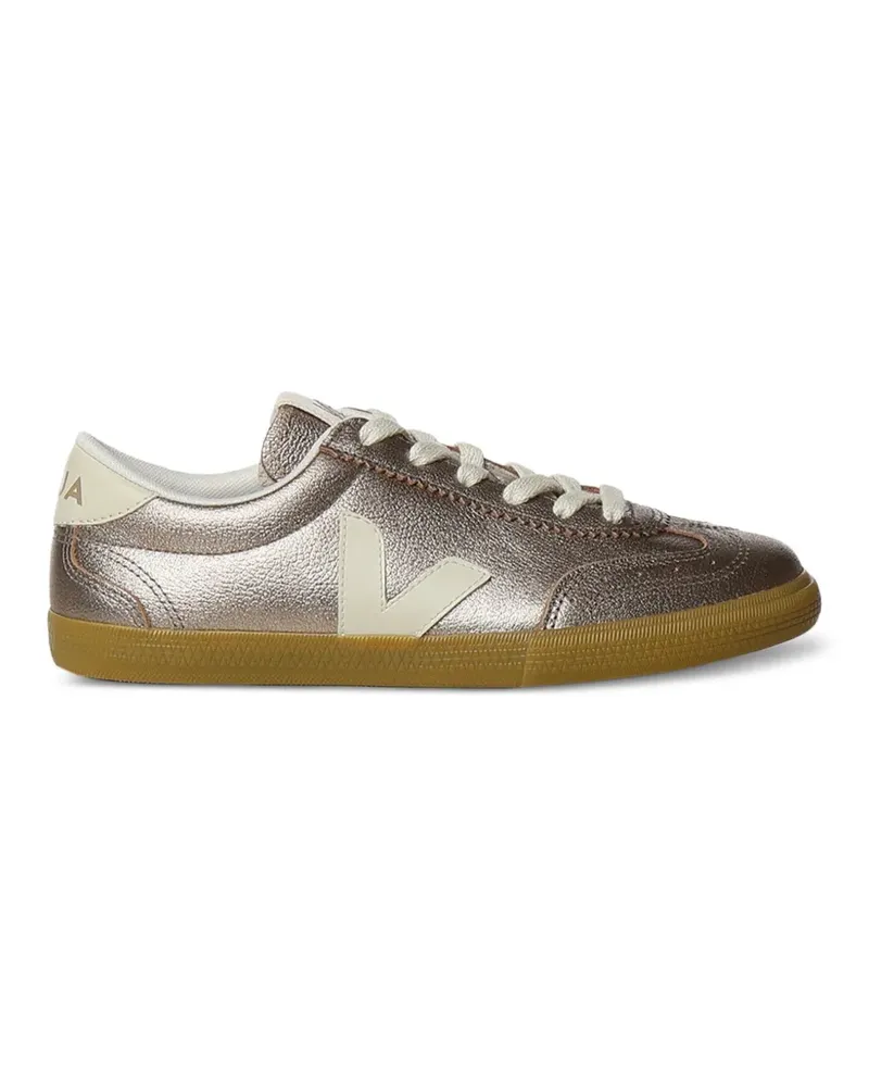 VEJA Volley Sneakers im Metallic-Look - Gold Gold