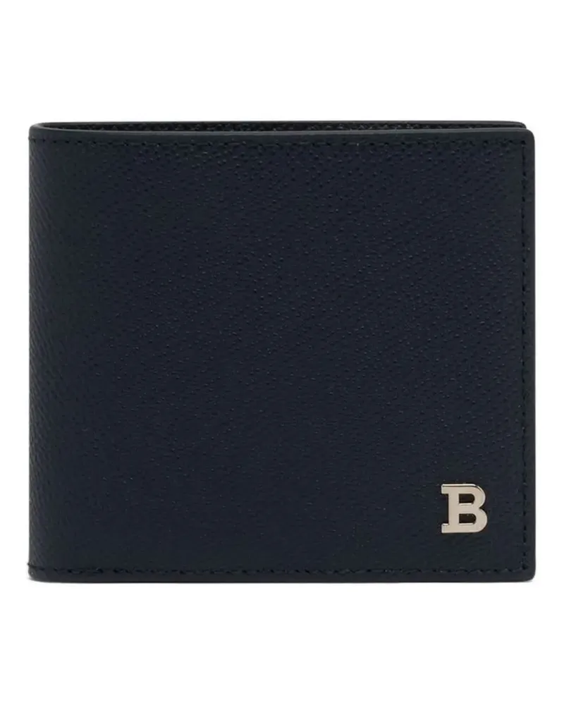 Bally Portemonnaie mit Prägung - Blau Blau