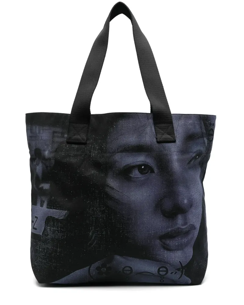 MISBHV Maciej Kosc Edition Tote Bag - Schwarz Schwarz