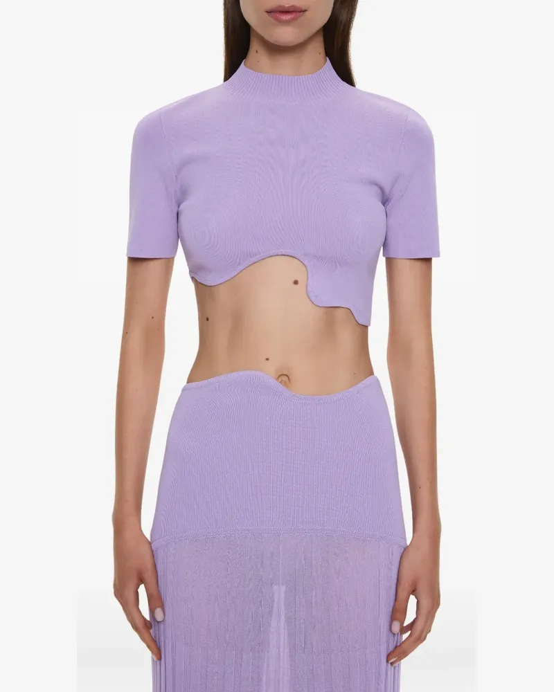 Christopher Esber Maparadita Strickoberteil - Violett Violett