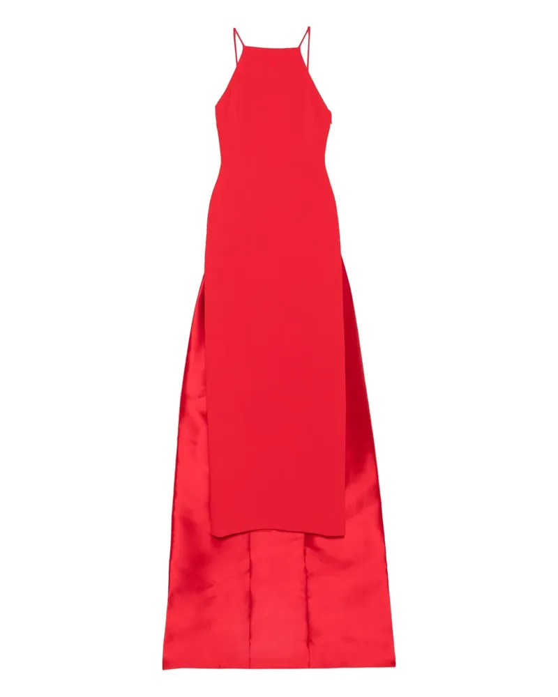 Solace London Ulla Neckholder-Kleid - Rot Rot