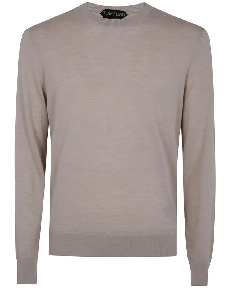 Tom Ford Pullover mit rundem Ausschnitt - Nude Nude