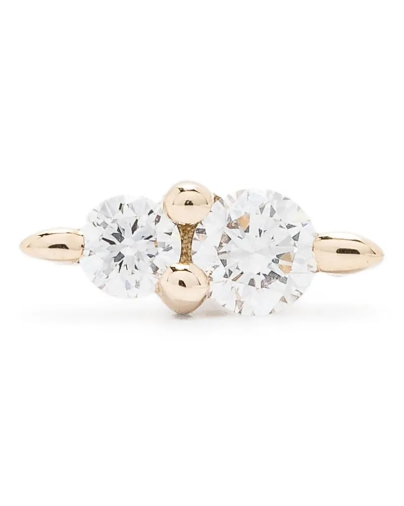 Maria Black 14kt yellow gold Hazy Gleam Piercing diamond single earring Gold