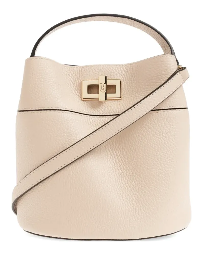Furla Amelia Beuteltasche aus Leder - Nude Nude