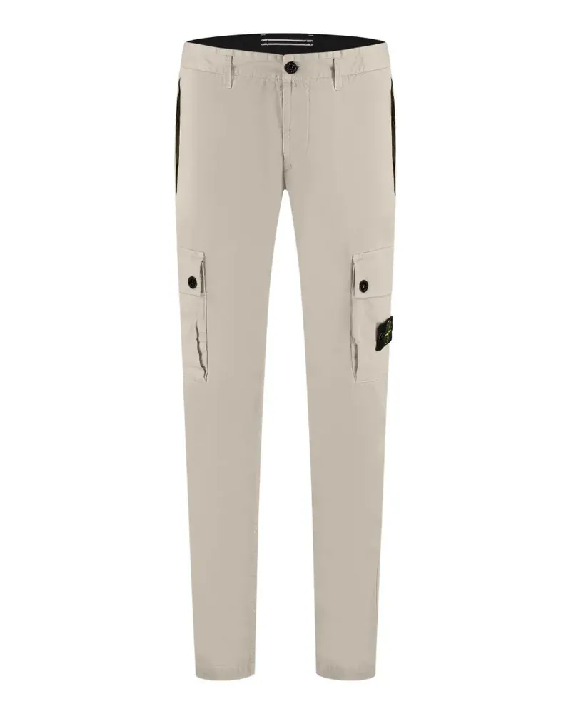 Stone Island 3100034 stretch organic broken twill cotton 'Old' effect - Nude Nude