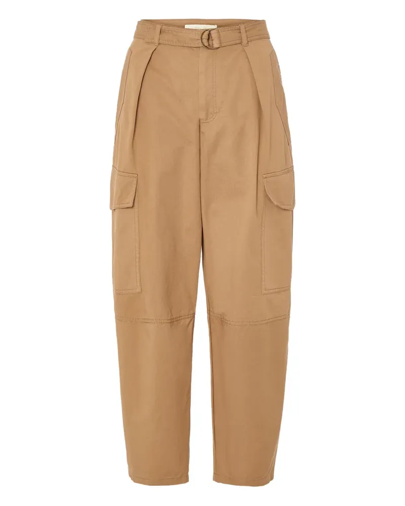 Vanessa Bruno Plissierte Cargohose - Braun Braun