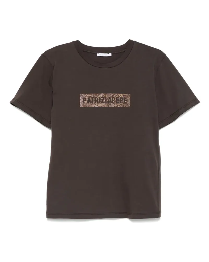 Patrizia Pepe Essential T-Shirt - Braun Braun