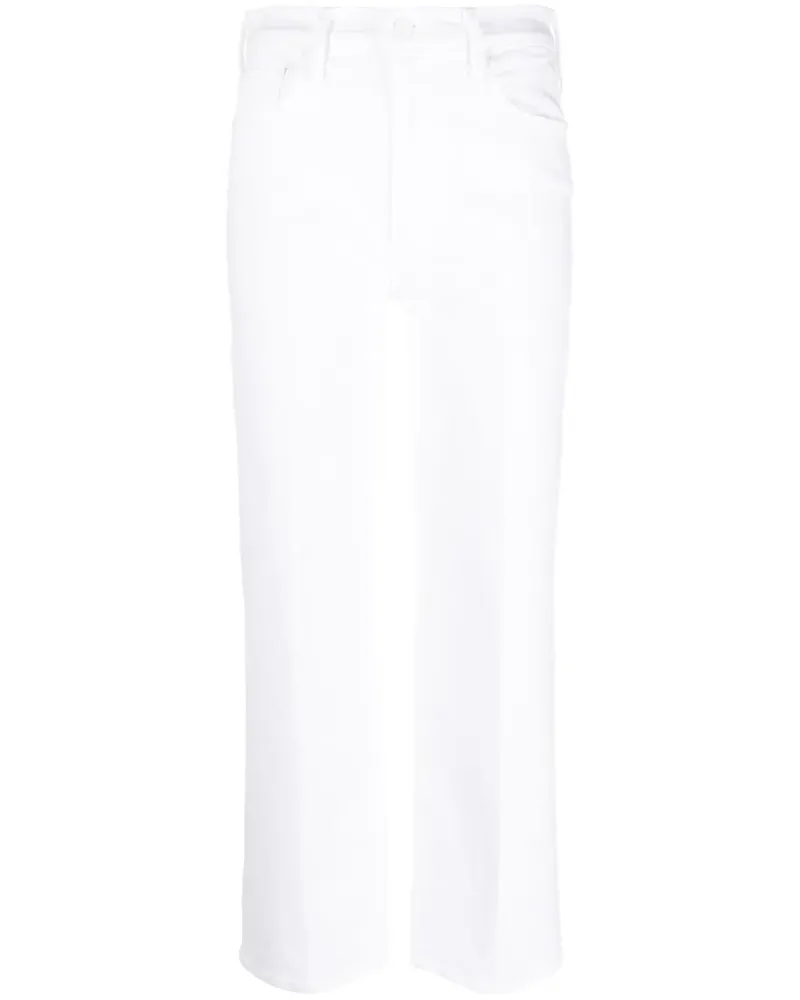 Mother Fairest of Them All Jeans mit geradem Bein - Weiß Weiß