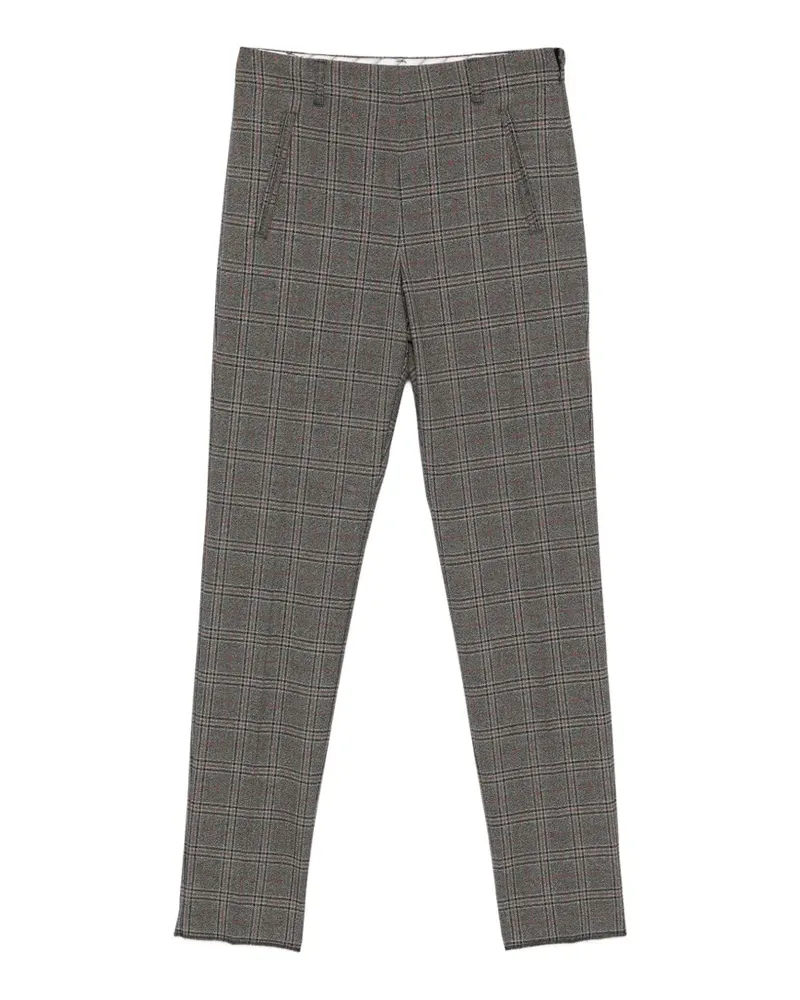 MARELLA Mlsepoca Hose mit Karomuster - Grau Grau