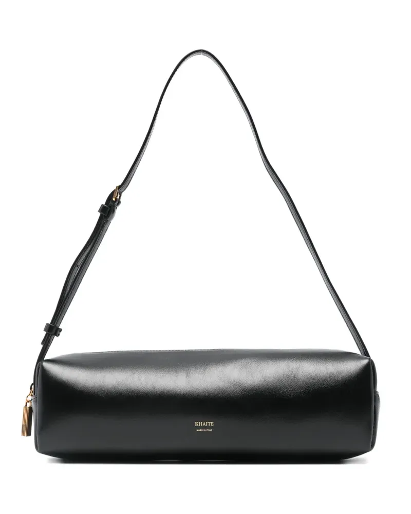 KHAITE Kye cylindrical shoulder bag - Schwarz Schwarz