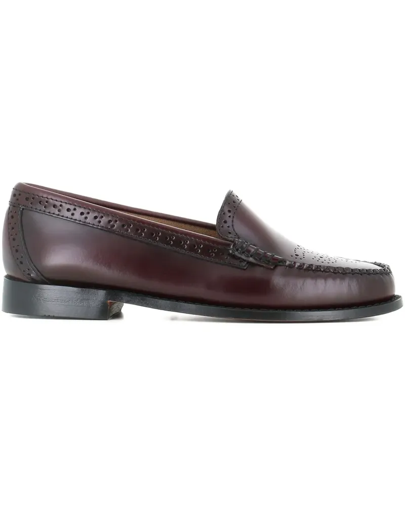 G.H. Bass & Co. Perforierte Loafer - Braun Braun