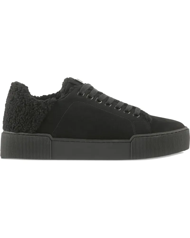 Högl Fluffy Sneakers - Schwarz Schwarz