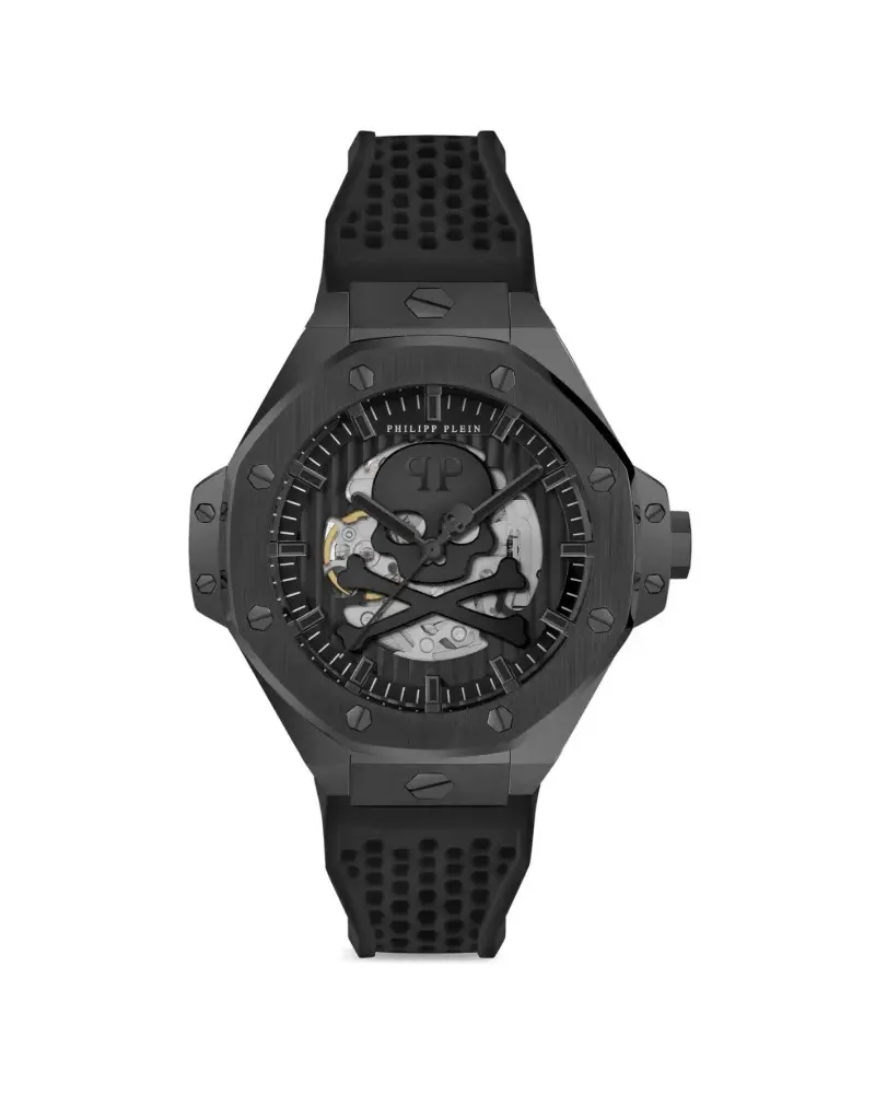 Philipp Plein keleton Royal 44mm - Schwarz Schwarz
