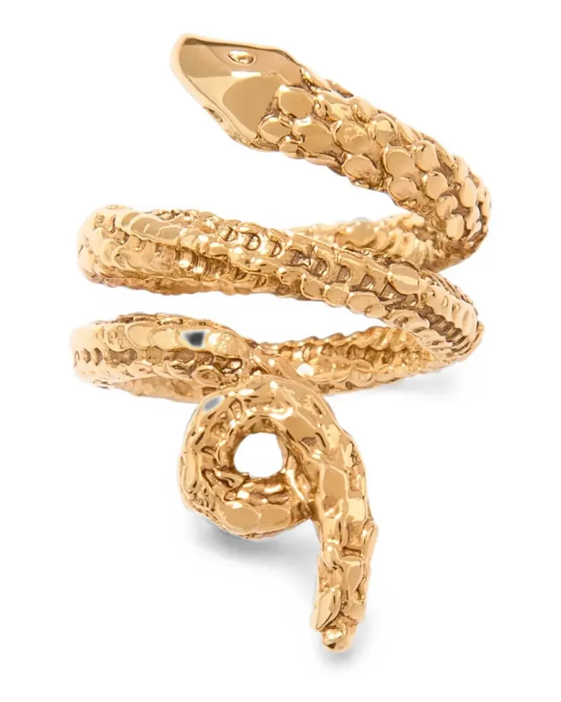 Aurélie Bidermann Ring im Schlange-Design - Gold Gold