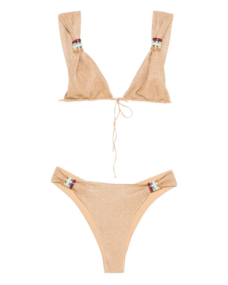 Oséree embellished beachwear - Nude Nude