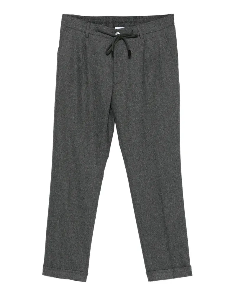 Gran Sasso Hose mit Kordelzug - Grau Grau