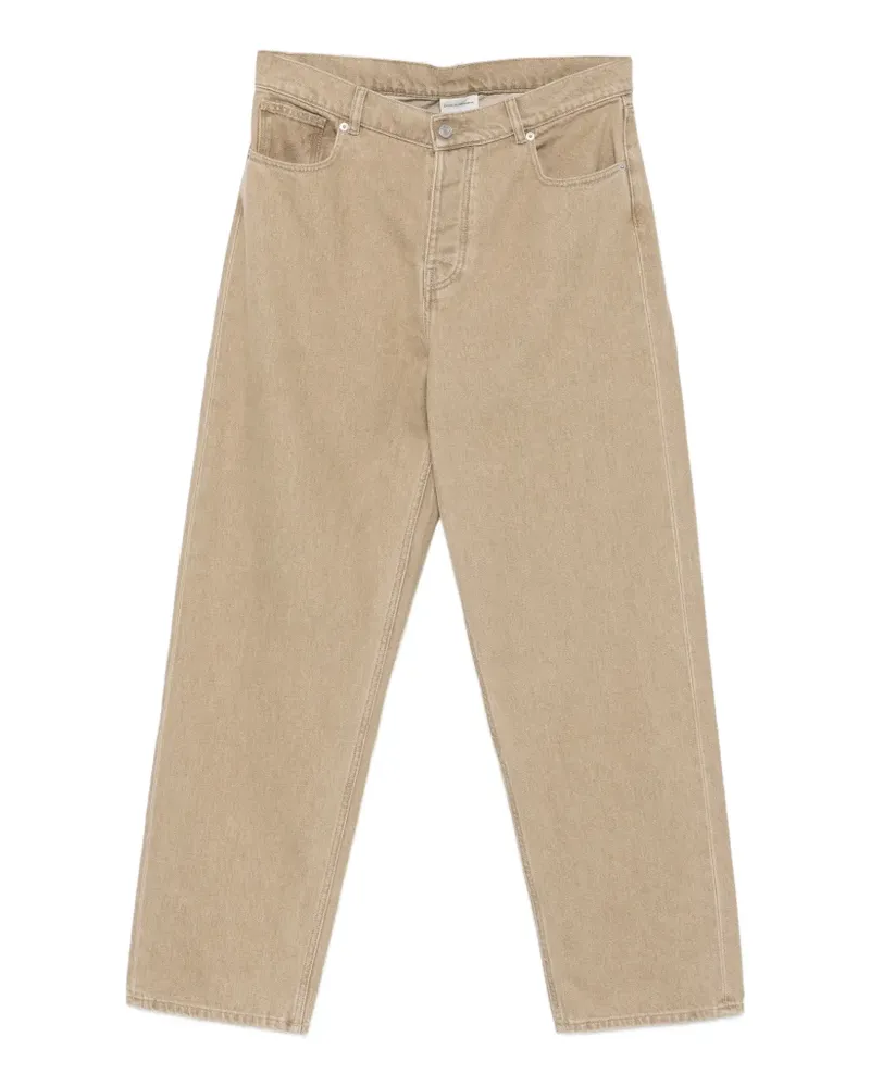 Drôle de Monsieur Jeans mit Logo-Patch - Grün Grün