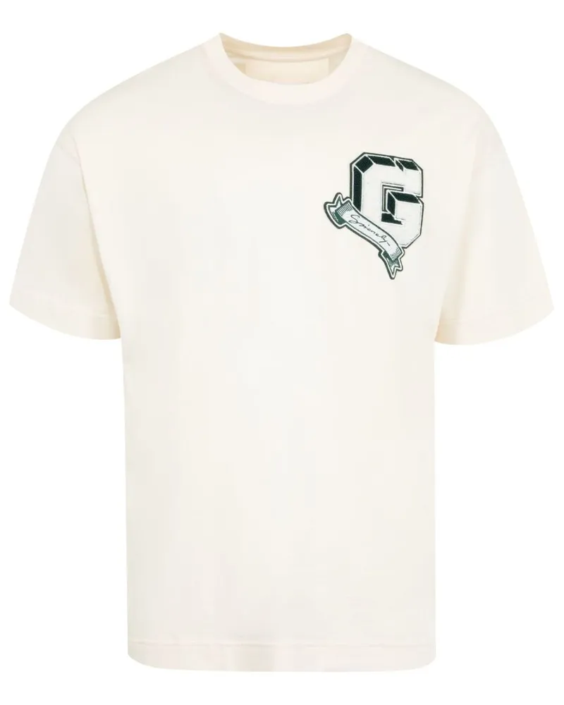 Givenchy T-Shirt mit Logo-Applikation - Weiß Weiß