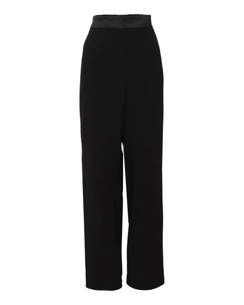 FourTwoFour on Fairfax Persona Hose mit weitem Bein - Schwarz Schwarz
