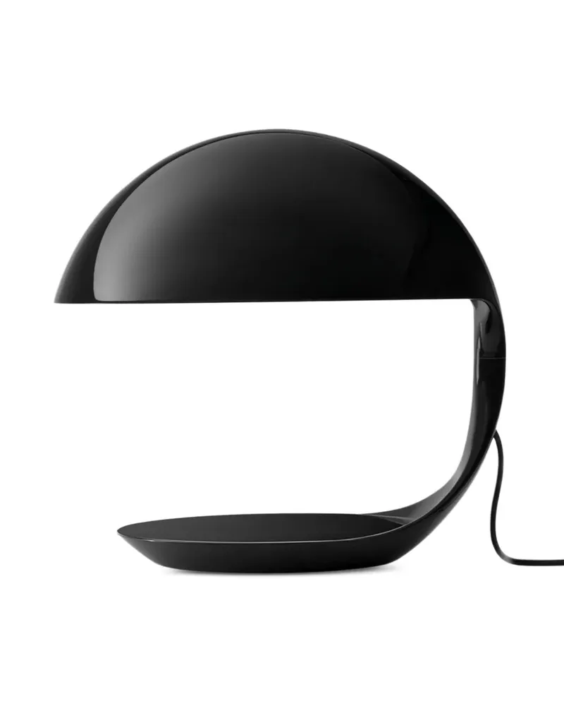Martinelli Cobra Tischlampe in Kuppelform - Schwarz Schwarz