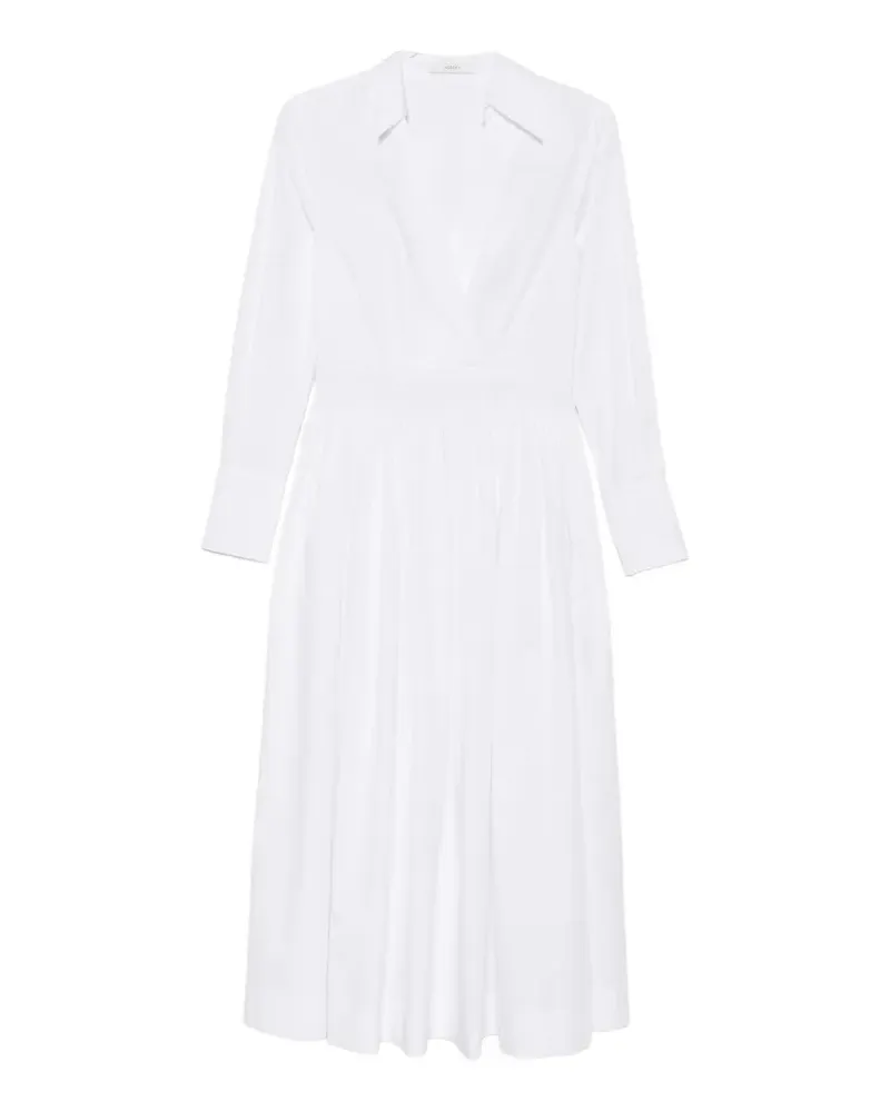 Joseph Kathe smocked midi dress - Weiß Weiß