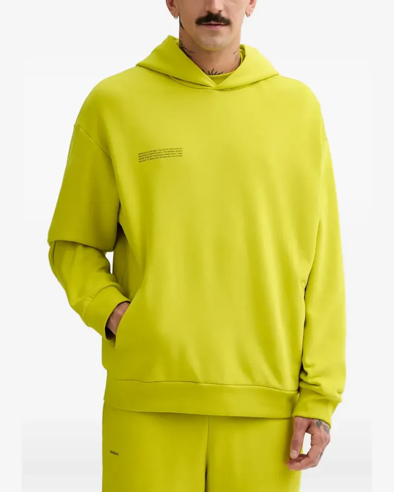 PANGAIA organic cotton hoodie - Gelb Gelb