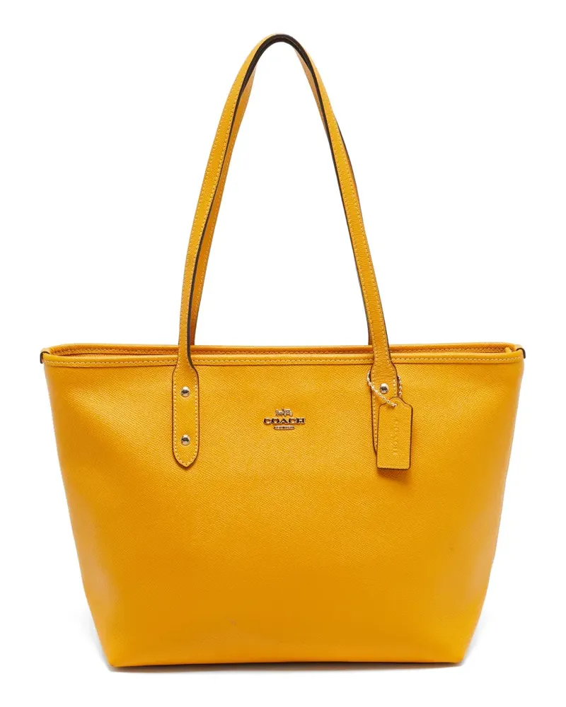 Coach City Shopper mit Reißverschluss - Gelb Gelb