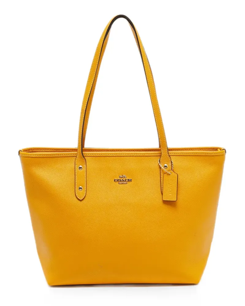 Coach City Zip tote bag - Gelb Gelb